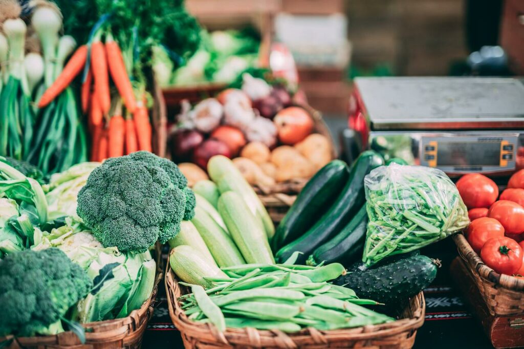 Assortment of vegetables